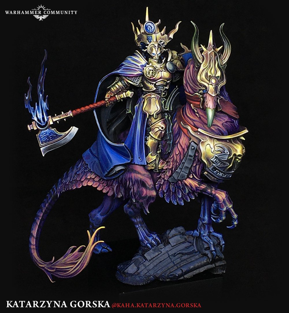 Warhammer AoS Stormcast Eternals Lord-Vigilant On Gryph-stalker NEW Ships Fast E - Foto 2